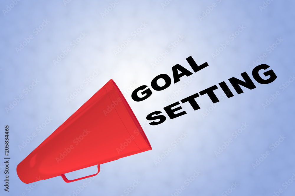GOAL SETTING concept GOAL SETTING concept