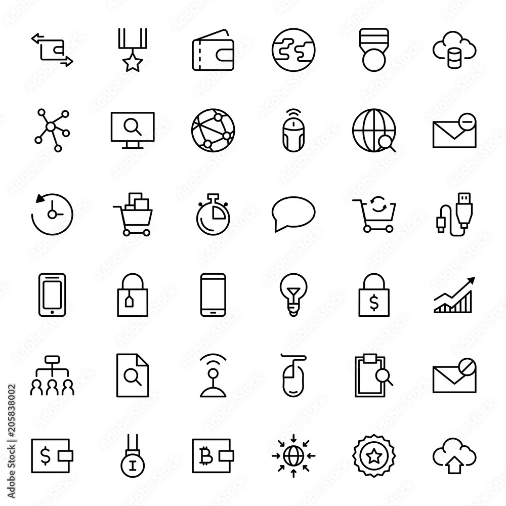Seo marketing flat icon Seo marketing flat icon