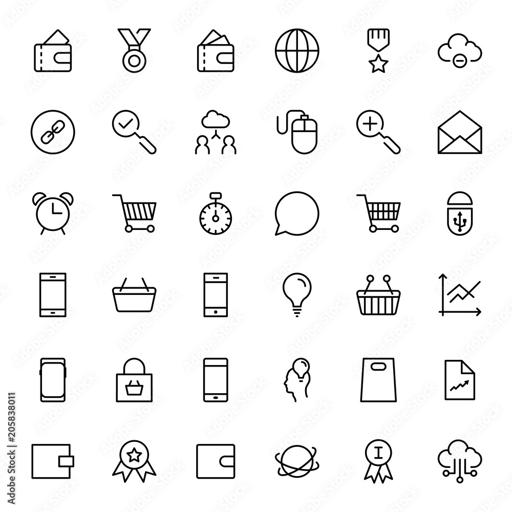 Seo marketing flat icon Seo marketing flat icon