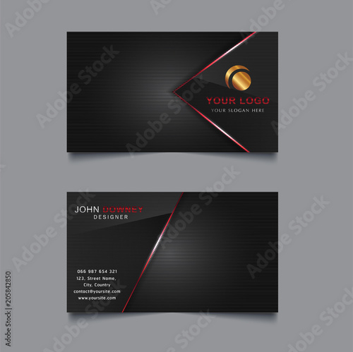 Modern Creative Business Card Template Double sided