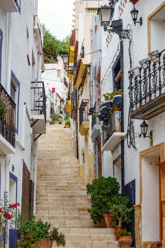 Fototapeta Naklejka Na Ścianę i Meble -  Traditional neighborhood in Alacant