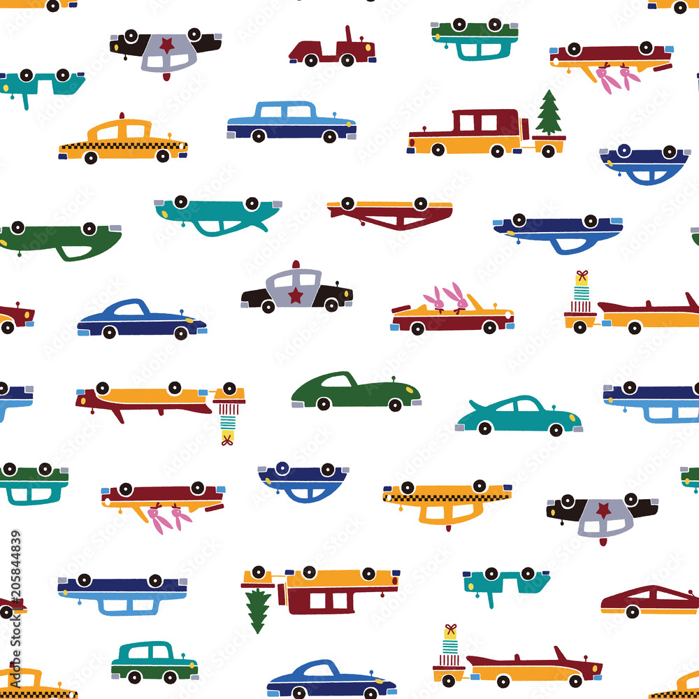 可愛い車のパターン,
可愛い車のパターン,