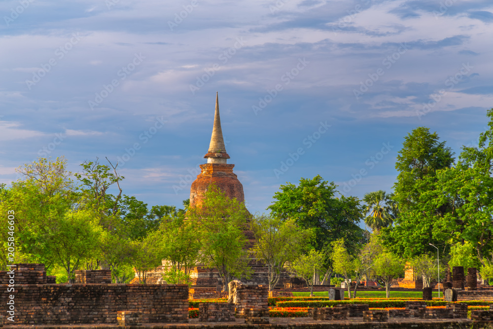 Naklejka premium sukhothai historical park ,Thailand , on May 05,2018
