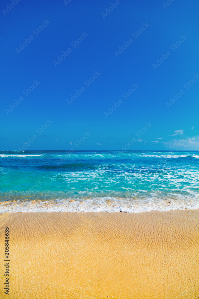 Exotic blue tropical ocean / sea tropical scenery. Exotic blue tropical ocean / sea tropical scenery.