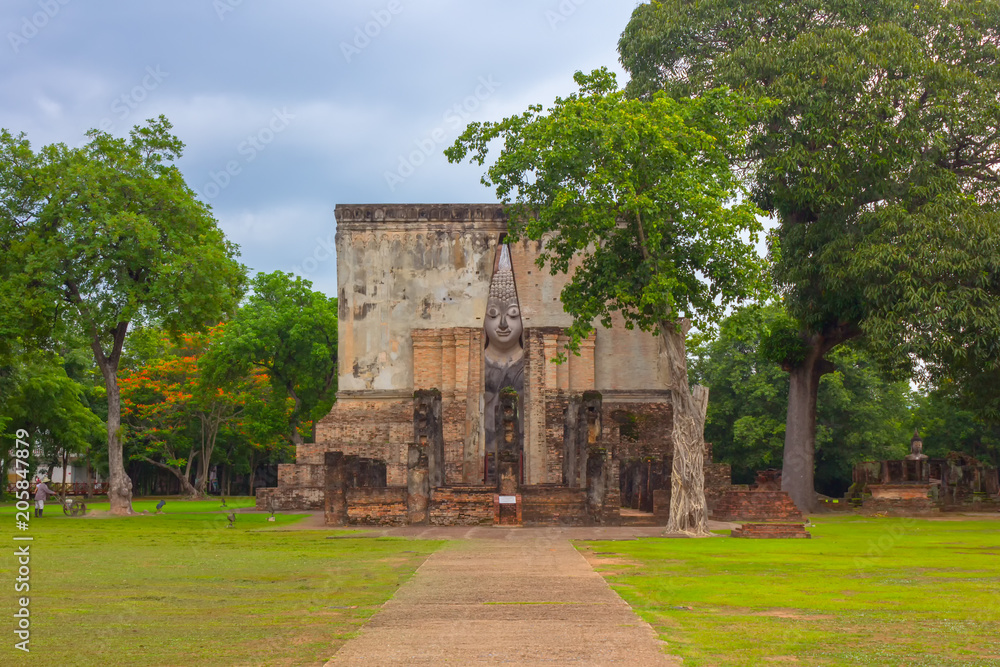 Sukhothai historical park in Thailand