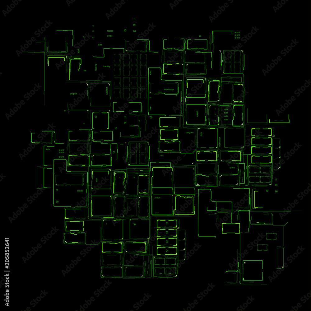 technology data binary code network technology data binary code network