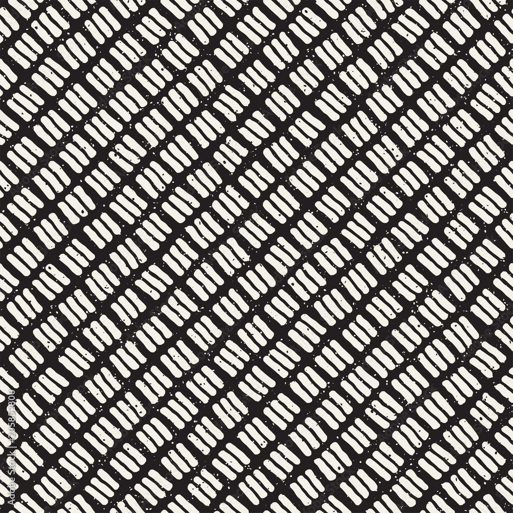 Hand drawn lines seamless grungy pattern. Abstract geometric repeating texture in black and white. Hand drawn lines seamless grungy pattern. Abstract geometric repeating texture in black and white.