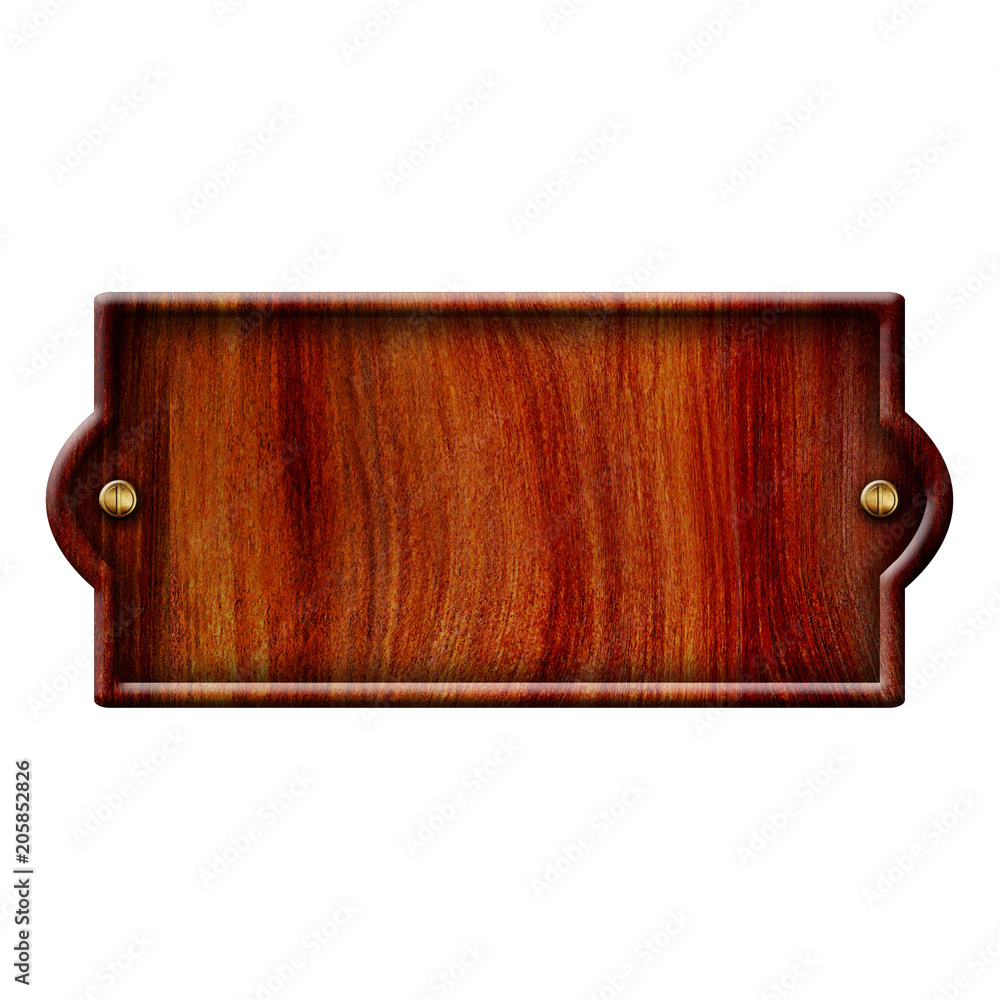 empty wooden sign isolated on white empty wooden sign isolated on white