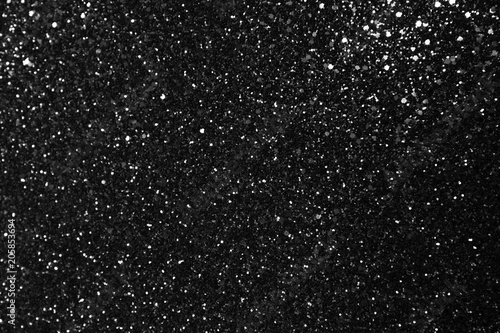 Black elite background with crystals. Exquisite and expensive style