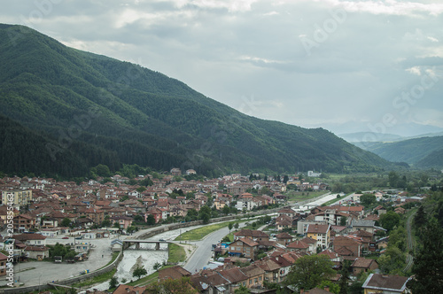 Small town in Bulgaria