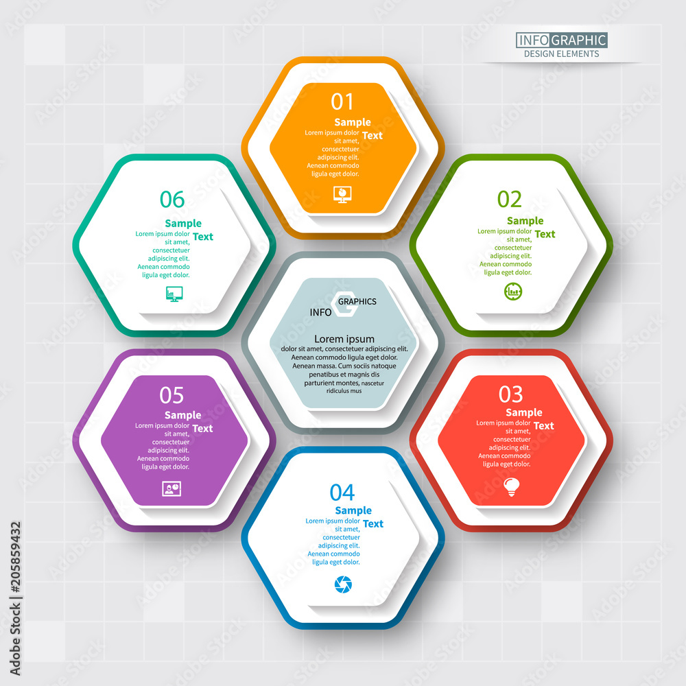 Abstract 3D Paper Infographics Abstract 3D Paper Infographics