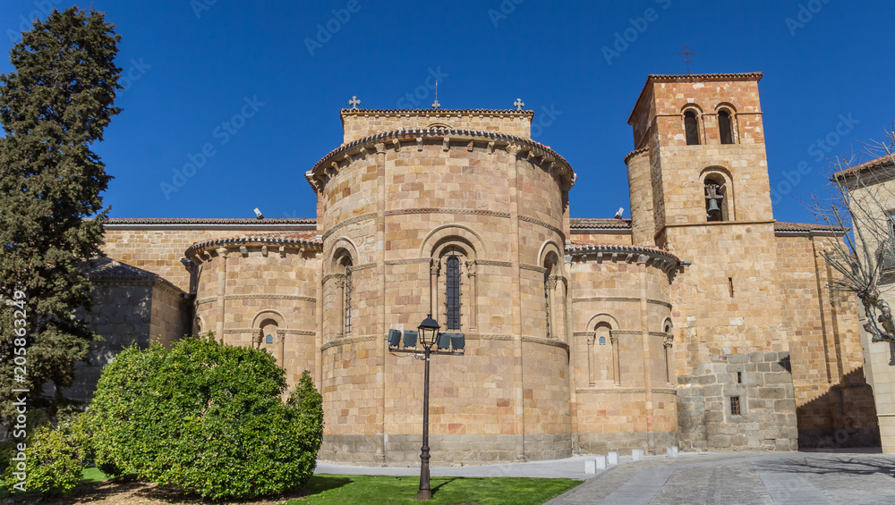 St. Peters church in the center of Avila, Spain