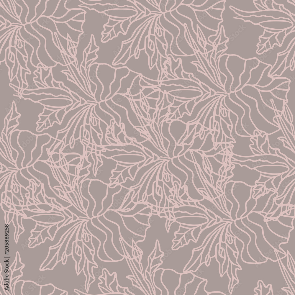 Seamless pattern. Wallpaper