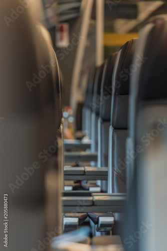 Interior of high speed train in Czech republic © luzkovyvagon.cz