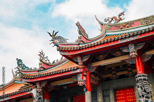 Hsing Tian Kong (Xingtian Temple) in Taipei, Taiwan