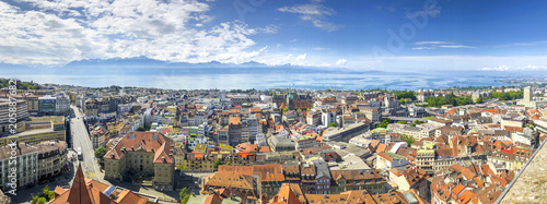 Lausanne, Genfer See, Ausblick 
