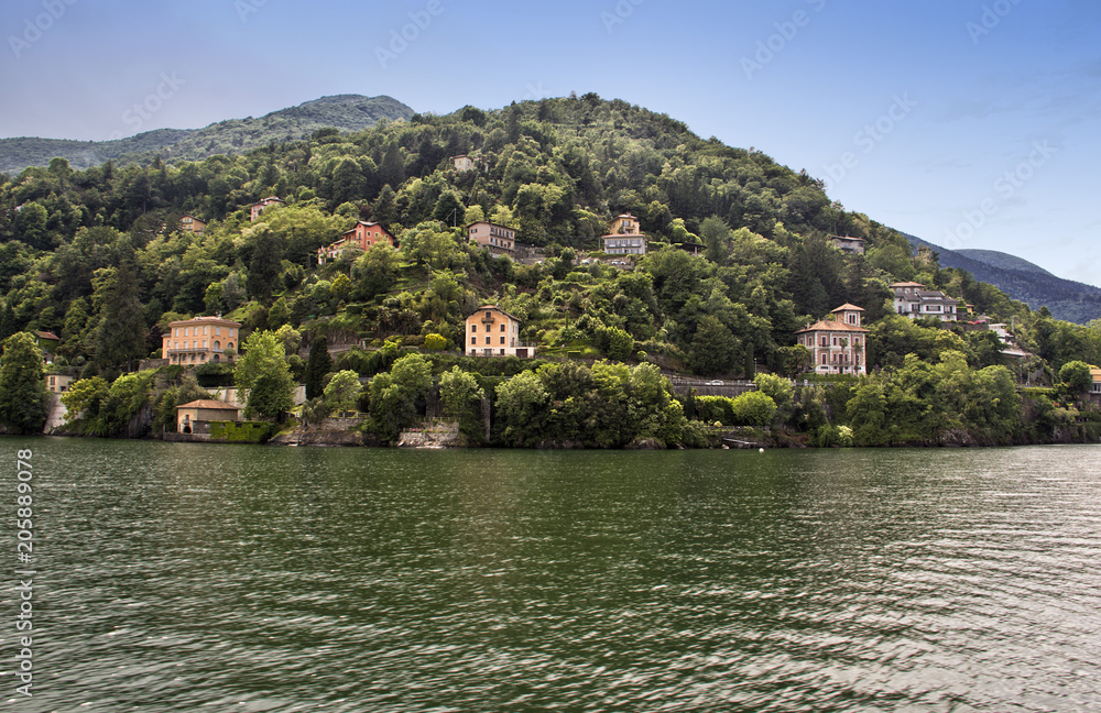 alte Villen am Lago Maggiore