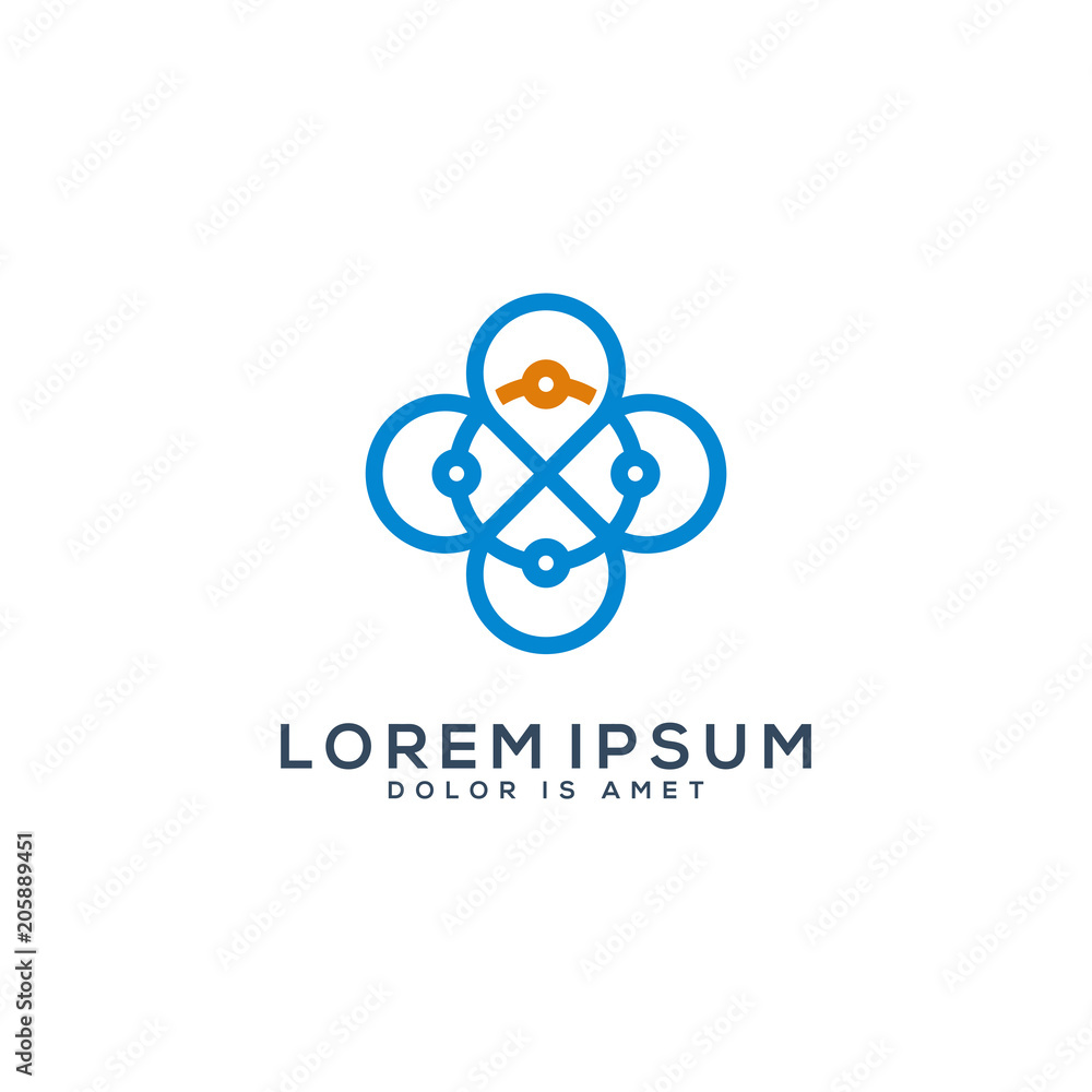 navigation pin location logo icon vector illustration navigation pin location logo icon vector illustration