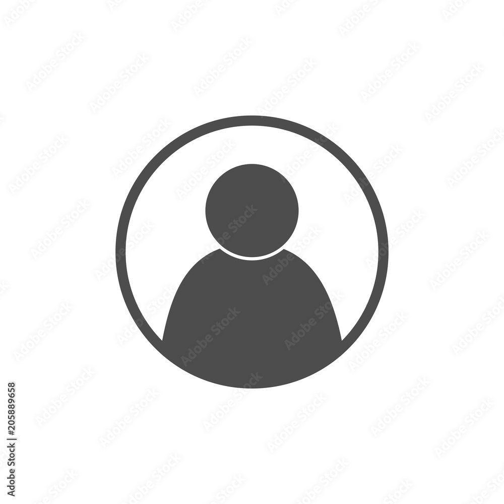 People Icon. User sign icon. Vector illustration, flat design. People Icon. User sign icon. Vector illustration, flat design.