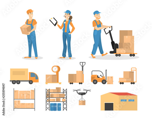 Loader working set.