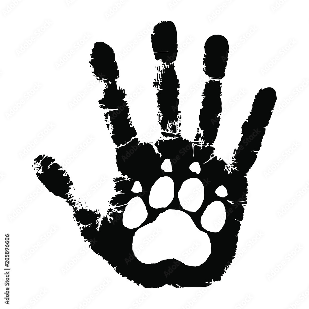 Animal Paw Symbol animal-paw-symbol