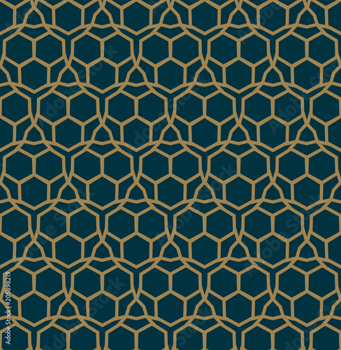 Abstract geometric pattern with lines  rhombuses A seamless vect