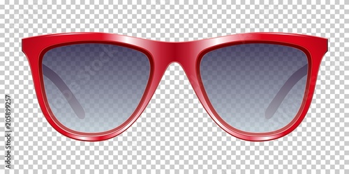sun glasses vector illustration realistic