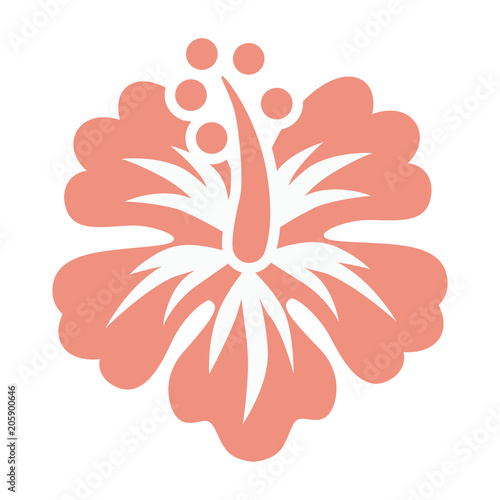 Hibiscus flower icon