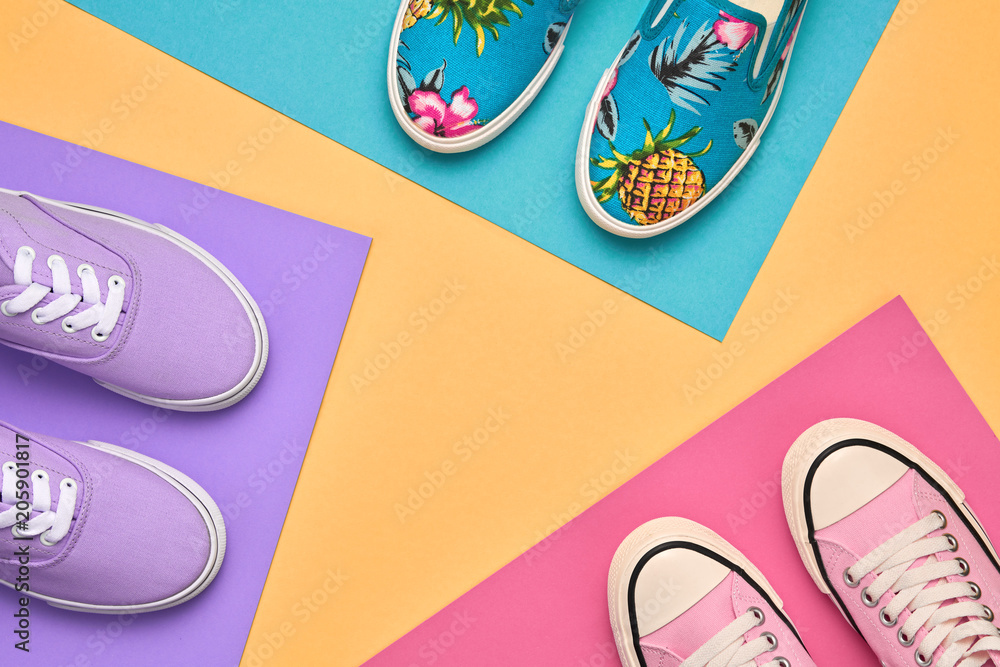 Fashion. Stylish Hipster Trainers. Shopping Sale Fashion. Stylish Hipster Trainers. Shopping Sale
