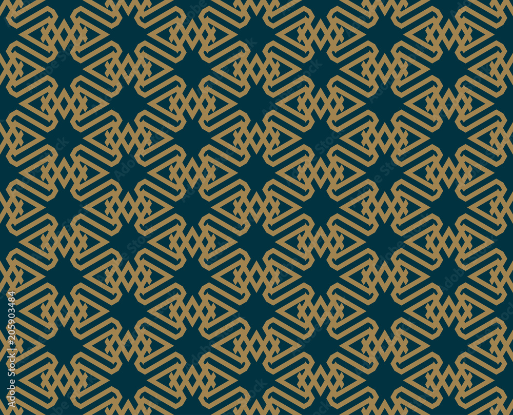 Abstract seamless pattern, Vector seamless pattern. Repeating ge