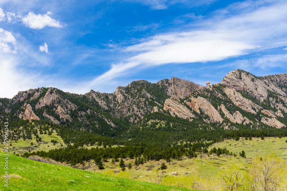 Fototapeta premium Boulder Colorado Flat Irons