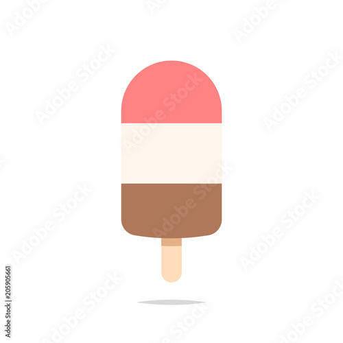 Popsicle ice cream vector isolated