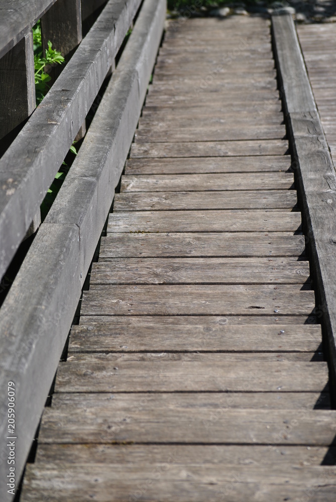 Holztreppe