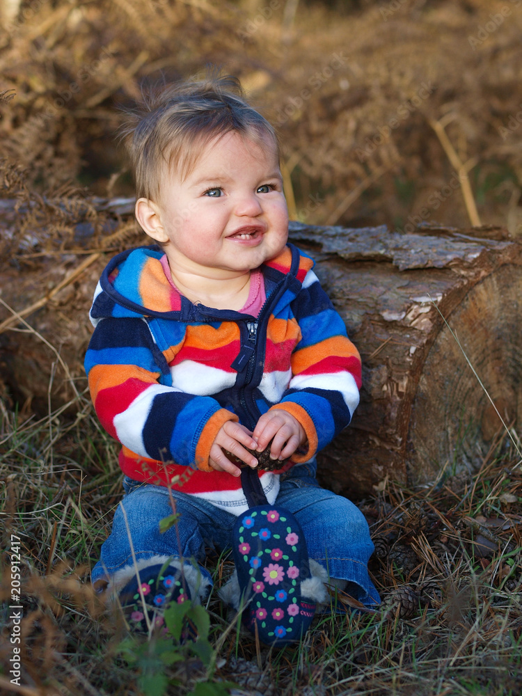 Happy Child Outside