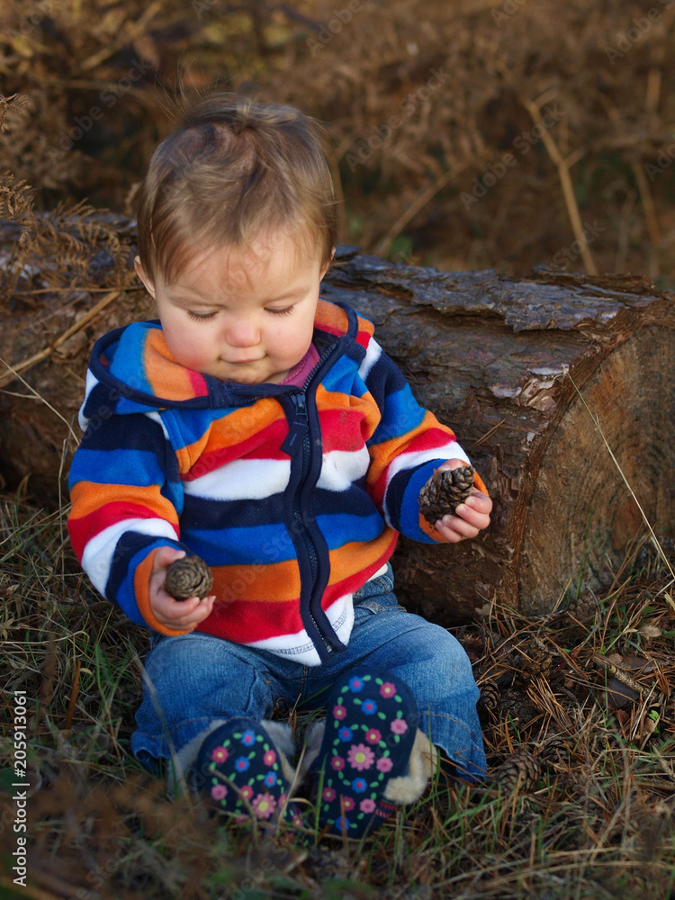 Happy Child Outside