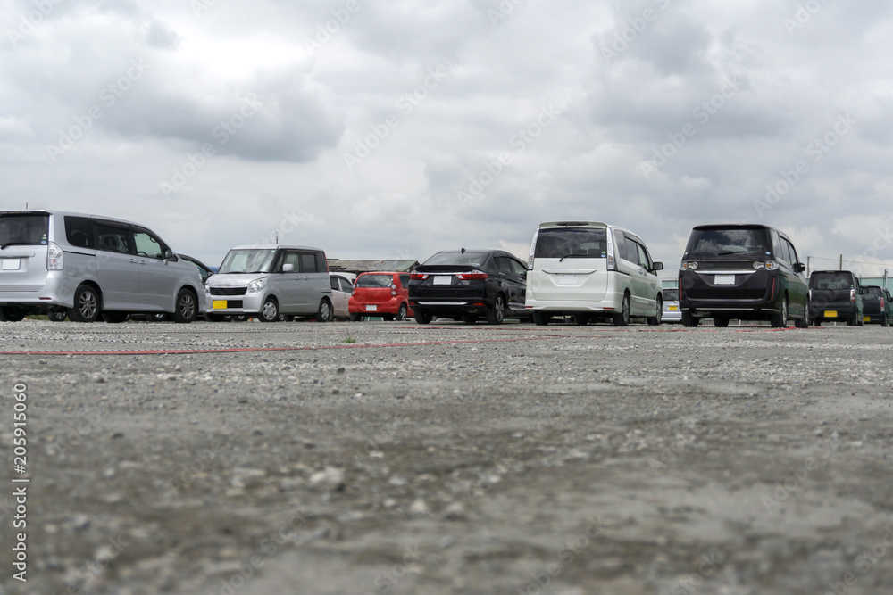Fototapeta premium 駐車場