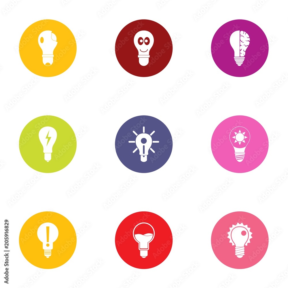 Skylight icons set. Flat set of 9 skylight vector icons for web isolated on white background Skylight icons set. Flat set of 9 skylight vector icons for web isolated on white background