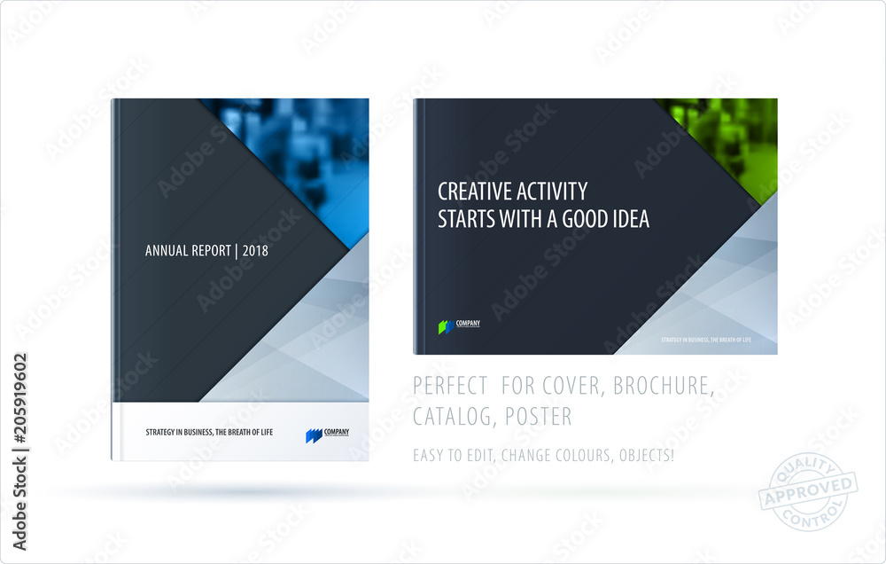 Abstract double-page brochure material design style with colourful layers for branding. Business vector presentation broadside. Abstract double-page brochure material design style with colourful layers for branding. Business vector presentation broadside.