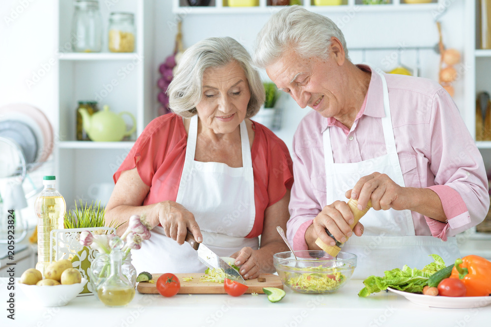 parents preparing to eat