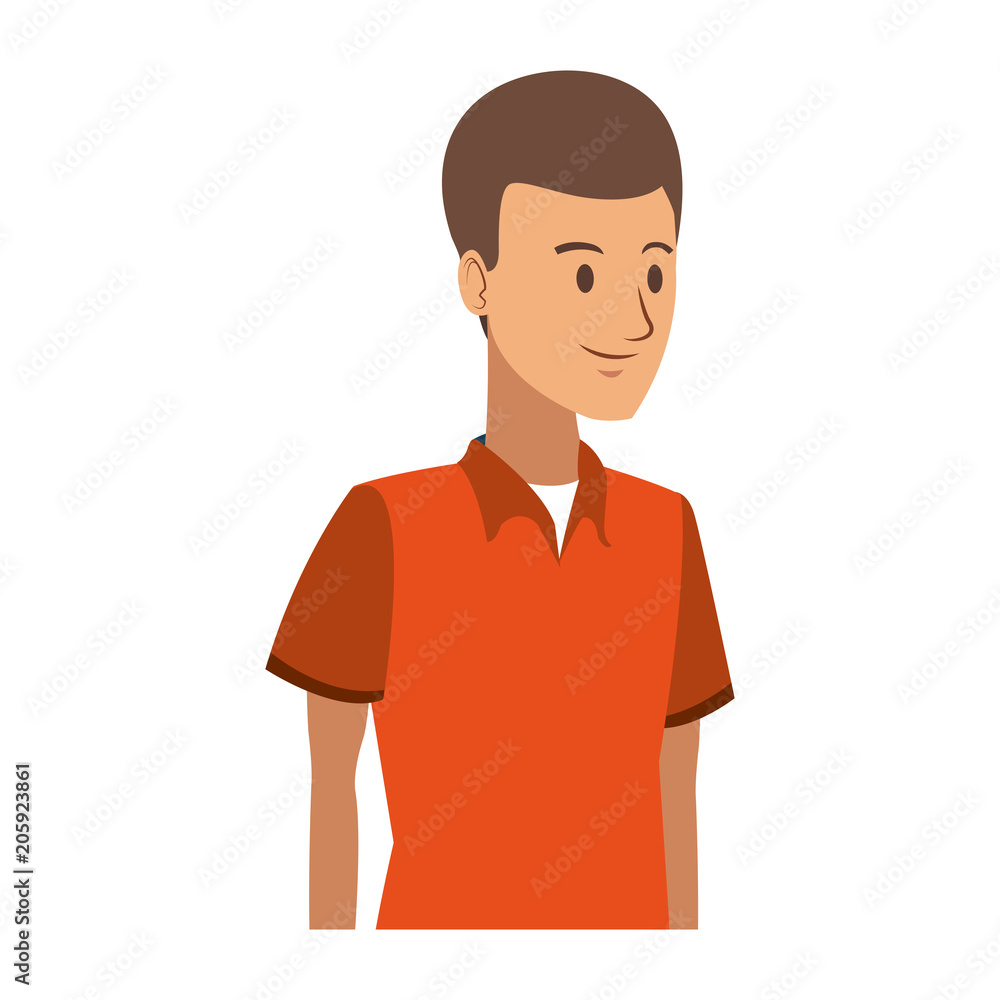 Young man cartoon vector illustration graphic design Young man cartoon vector illustration graphic design