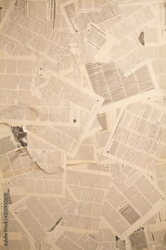 Newspaper background