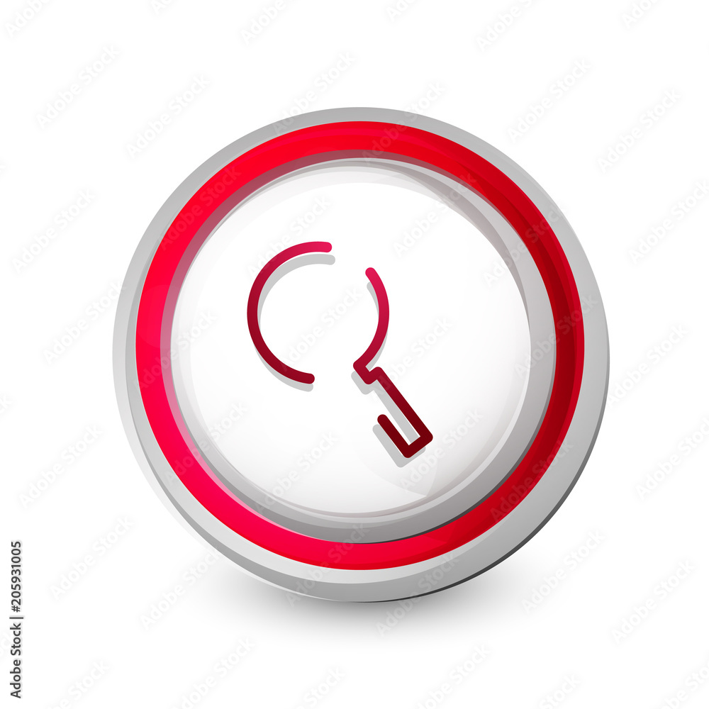 Search magnifyier web button, magnify icon. Modern magnifying glass sign, web site design or mobile app Search magnifyier web button, magnify icon. Modern magnifying glass sign, web site design or mobile app