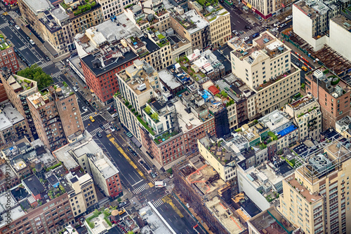 Aerial view of Manhattann New York