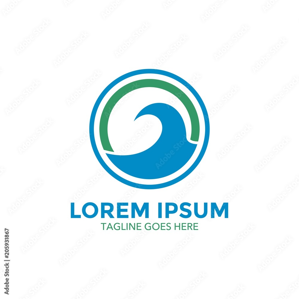 unique wave logo vector design. icon. vector illustration unique wave logo vector design. icon. vector illustration