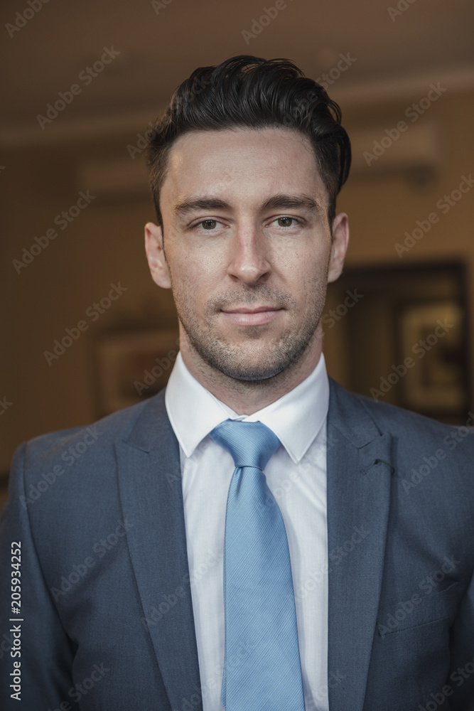 Headshot of a Young Businessman Headshot of a Young Businessman