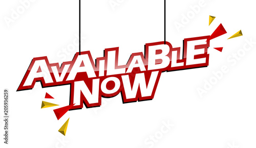 red and yellow tag available now