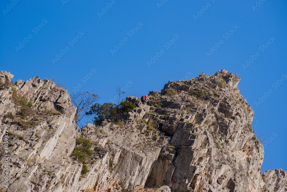 Naklejka premium Exciting Mountaineering