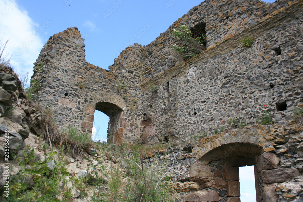Ruins of Somosko Fortress, Slovakia
