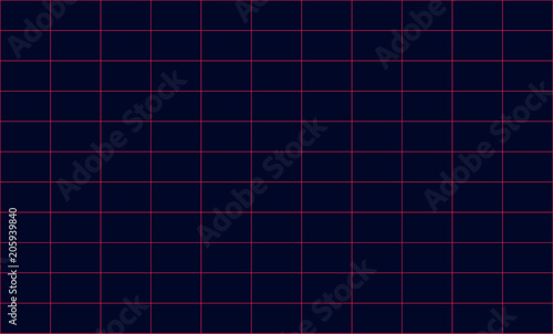 Future retro line background of the 80s. Vector futuristic synth retro wave illustration in 1980s posters style.