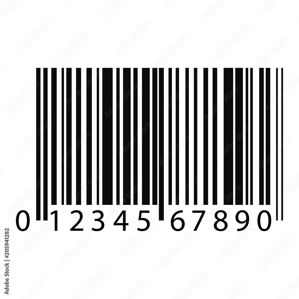 Barcode - Vector Illustration - Isolated On White Background Barcode - Vector Illustration - Isolated On White Background